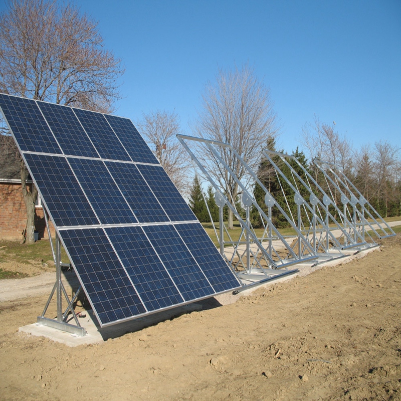 Solenergistålestruktur