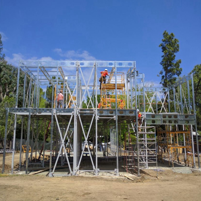 Metal bygning hus